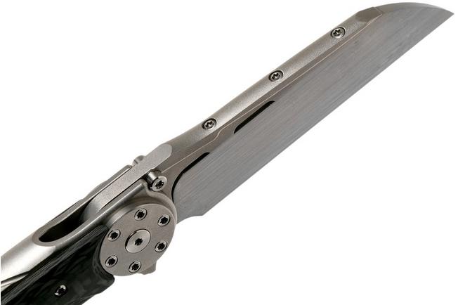Imagen para Reate JACK 2.0 carbonfiber Wirewheel, M390 Handrubbed navaja con peine