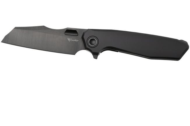 Afbeelding voor Reate Mantis Black DLC Elmax, Smooth Black DLC Titanium, zakmes