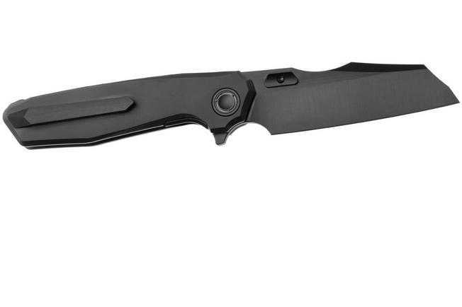 Afbeelding voor Reate Mantis Black DLC Elmax, Smooth Black DLC Titanium, zakmes