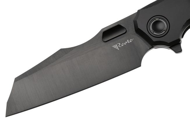 Afbeelding voor Reate Mantis Black DLC Elmax, Smooth Black DLC Titanium, zakmes