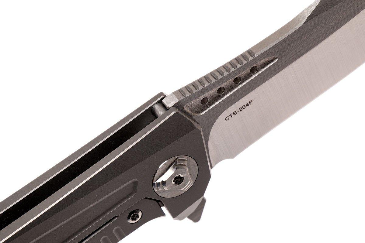 Reate K3 Carbonfibre Inlay, Droppoint CTS-204P Satin Finish pocket 