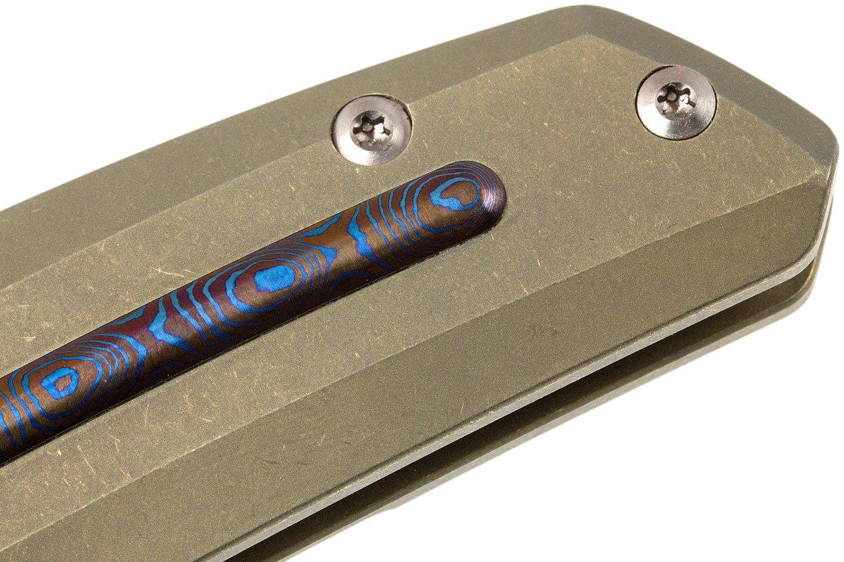 Reate New Epoch pocket knife, gold | Advantageously shopping at ...