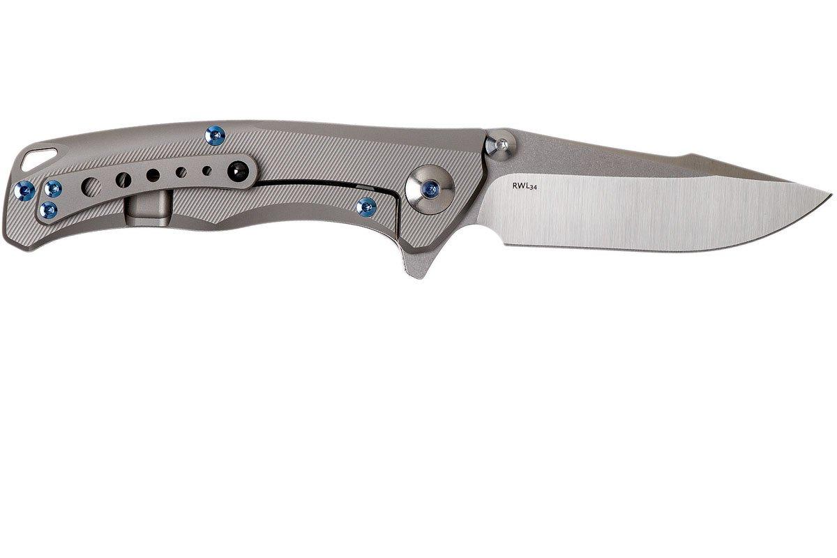 Reate NEW Torrent Grey Handle Satin RWL34 Blade Compras Con 