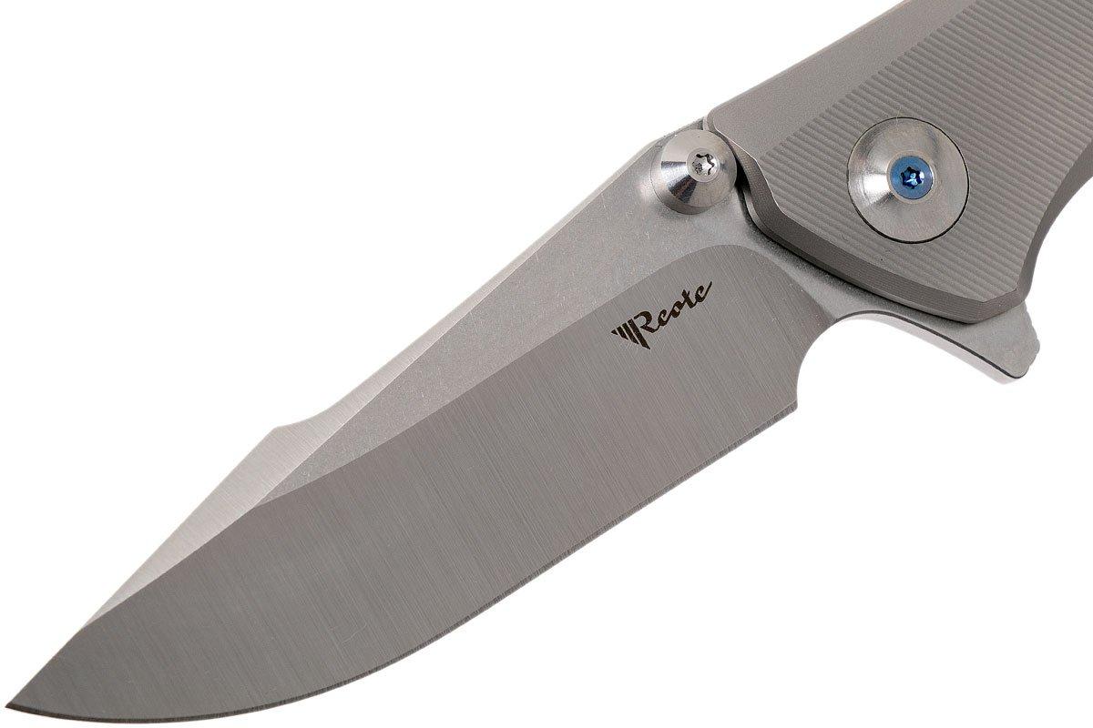 Reate NEW Torrent Grey Handle Satin RWL34 Blade Compras Con