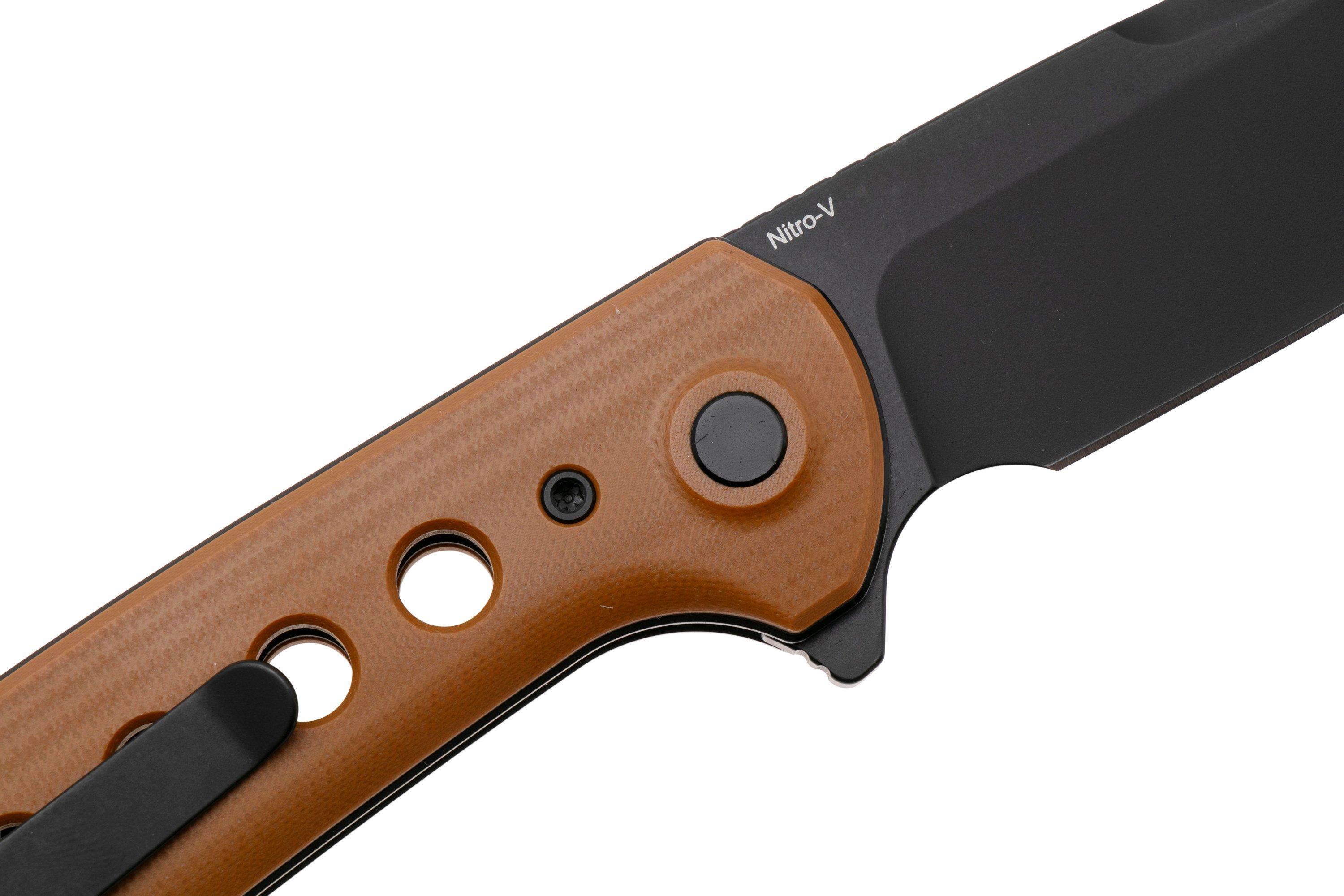 Reate PL-XF PVD Nitro-V, Tan G10, Taschenmesser | Günstiger shoppen bei ...