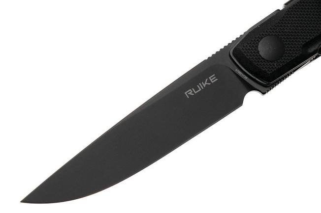 Afbeelding voor Ruike D712-B Black 8Cr13MoV, Black G10, zakmes