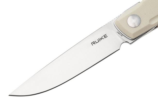Afbeelding voor Ruike D712-T Satin 8Cr13MoV, White G10, zakmes