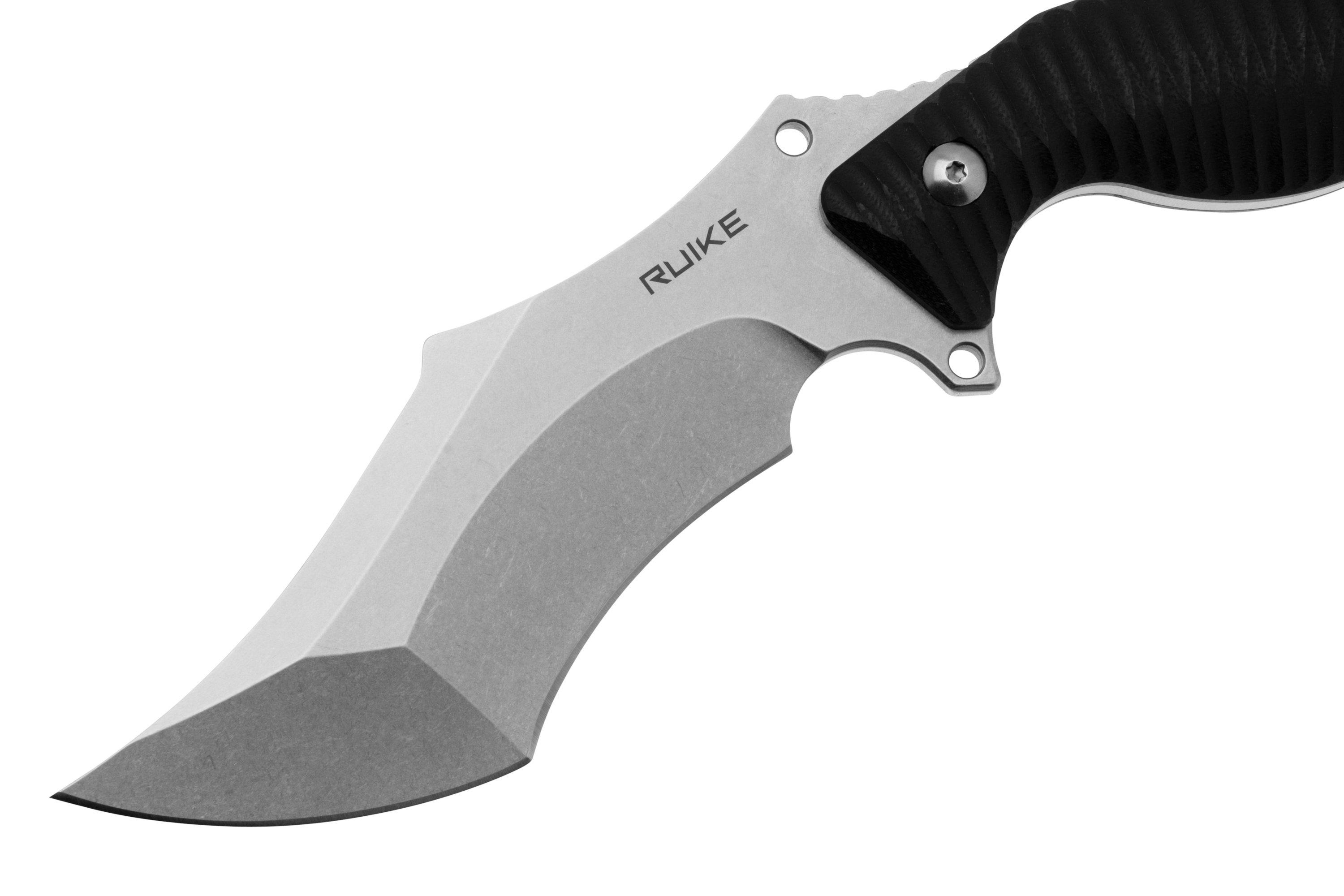 Ruike F181-B 14C28N, Black G10, tactical knife | Advantageously ...