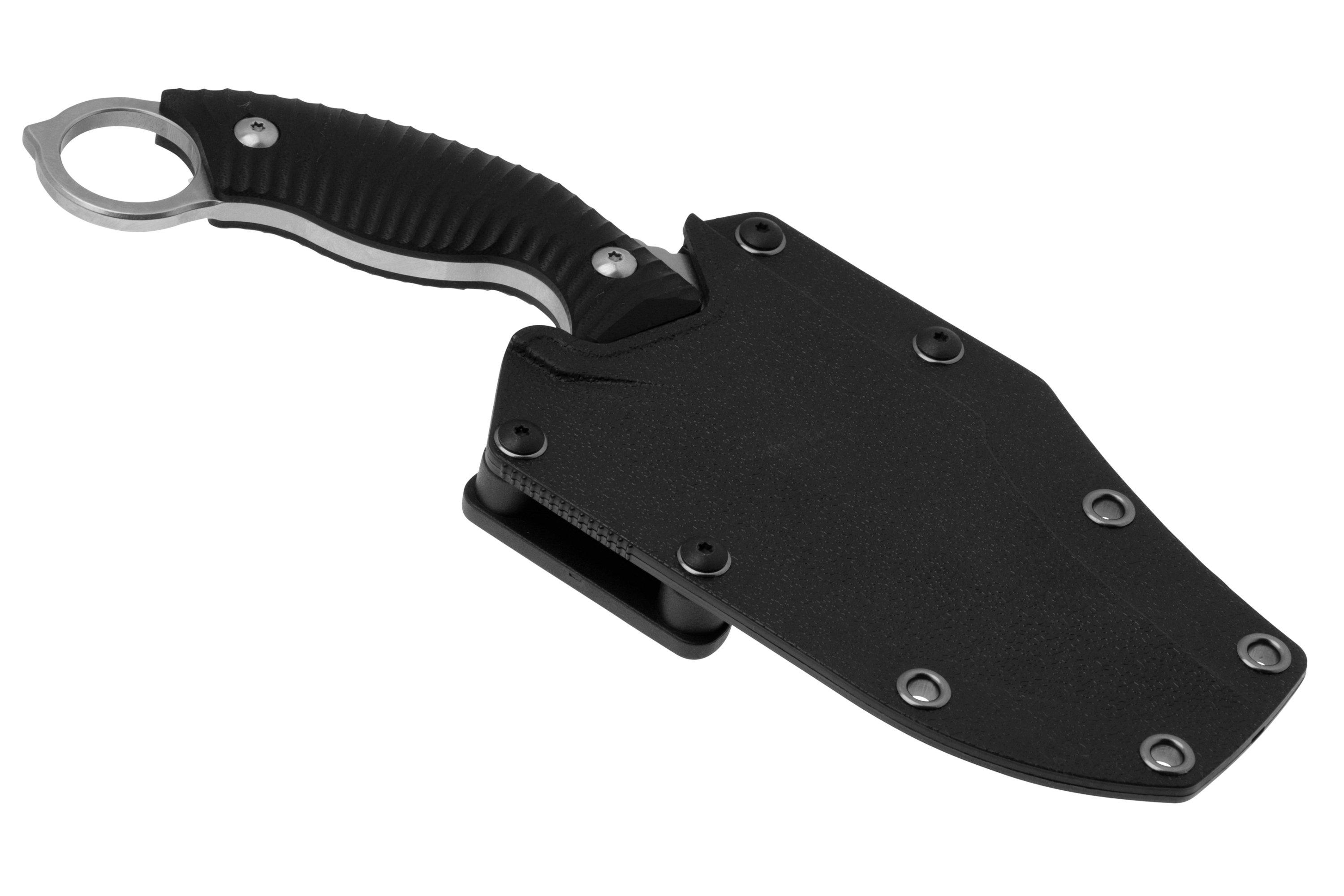 Fox Knives Tactical Bf 105t Klappbares Taktisches Messer Mit Schwarzer Titanbeschichteter Edelstahlklinge