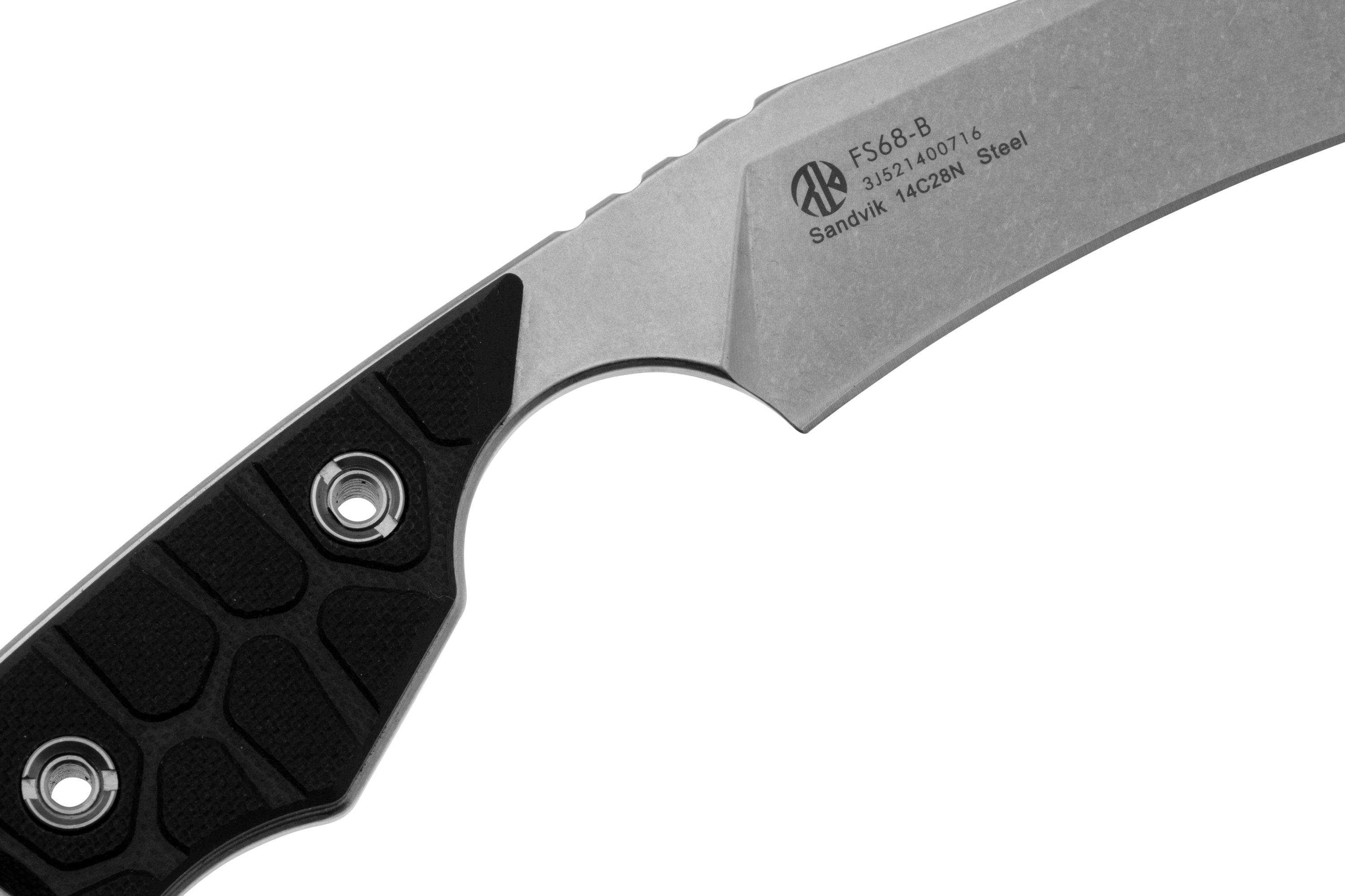 Nóż taktyczny Ruike FS68 14C28N, Black G10 | Zalety robienia