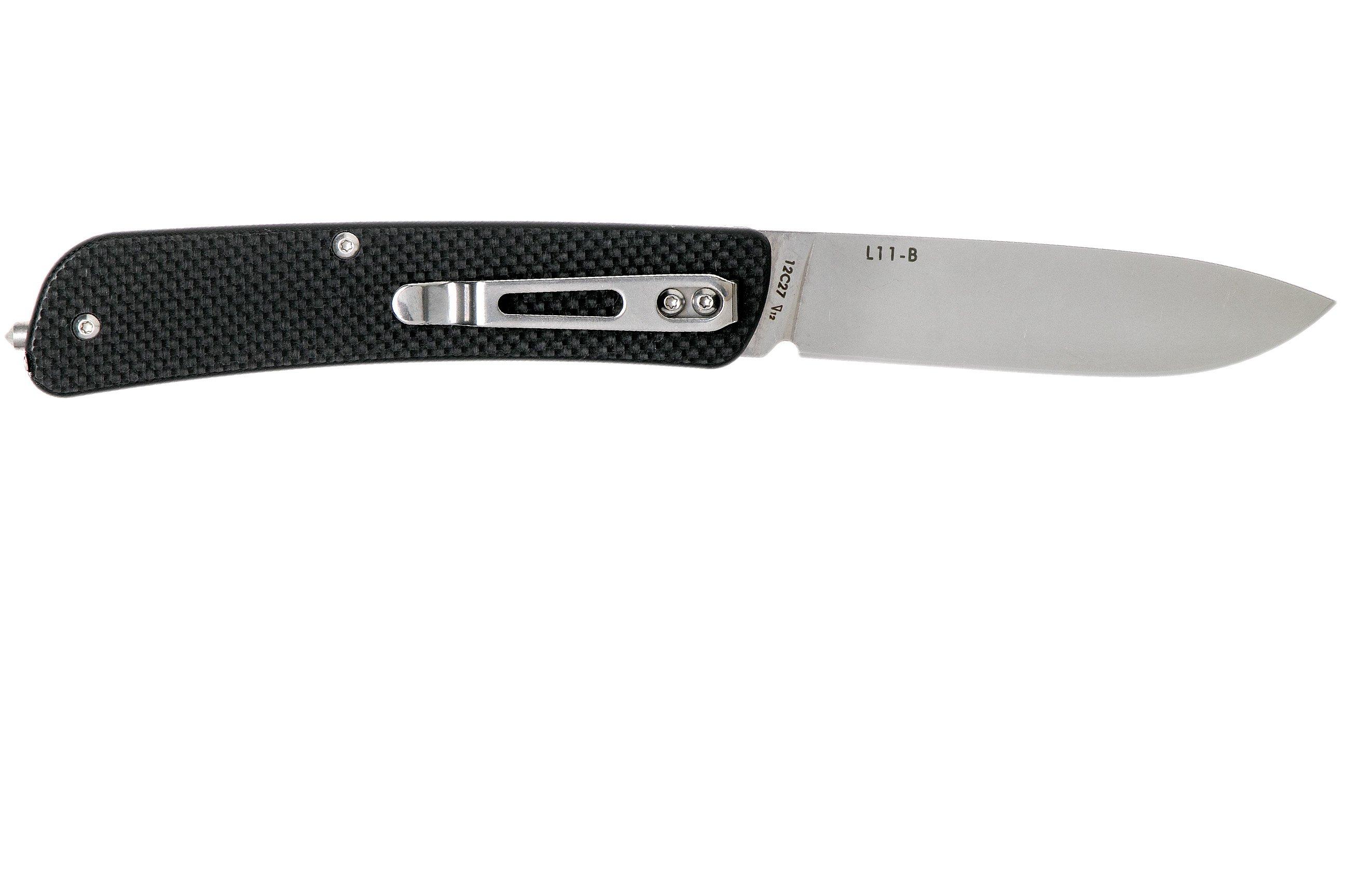 Ruike L11-B Criterion pocket knife, black | Advantageously shopping at ...