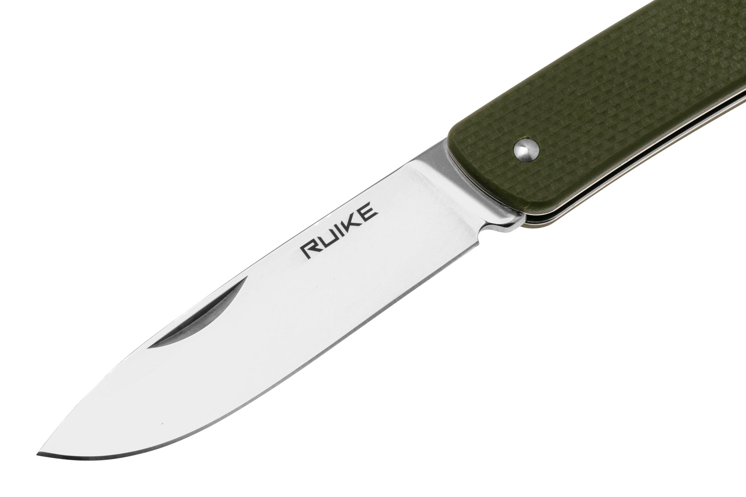Ruike L11-G 12C27, Green G10, pocket knife | Advantageously shopping at ...