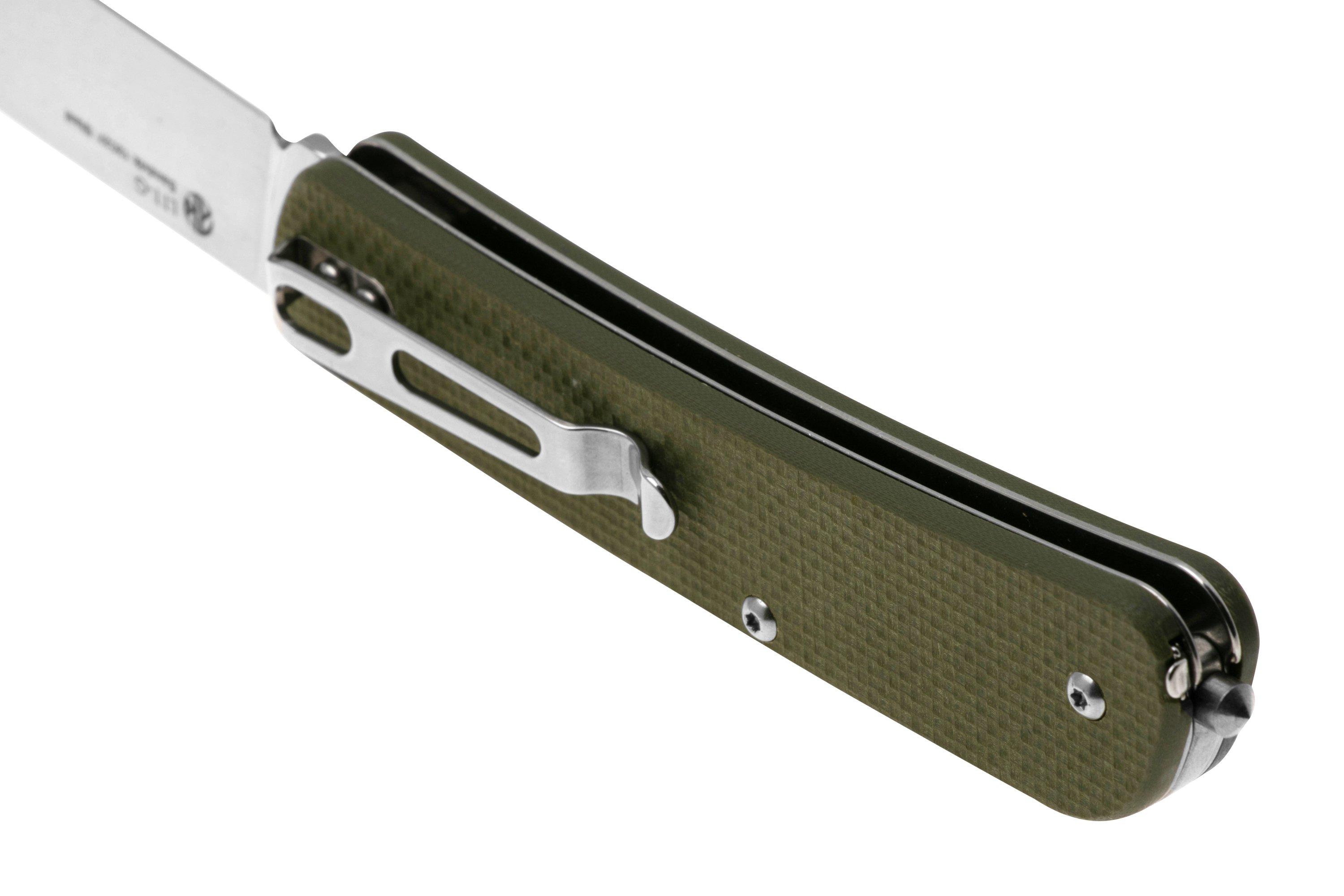 Ruike L11-G 12C27, Green G10, pocket knife | Advantageously shopping at ...