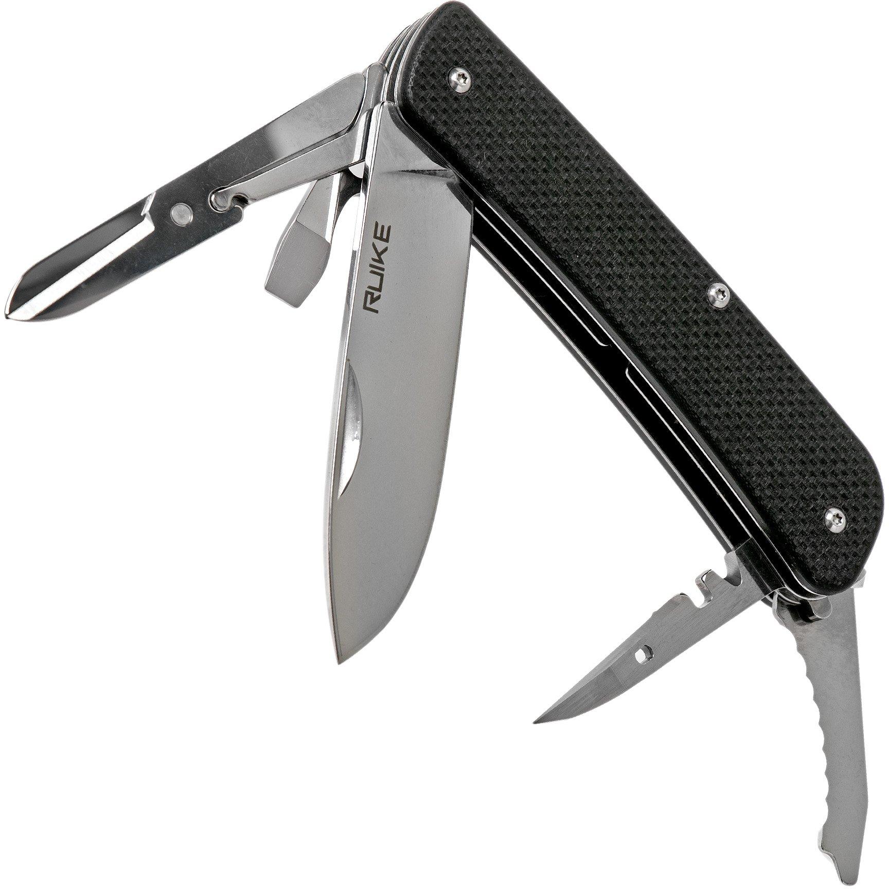 Ruike L31-B Criterion Black pocket knife | Advantageously shopping at ...