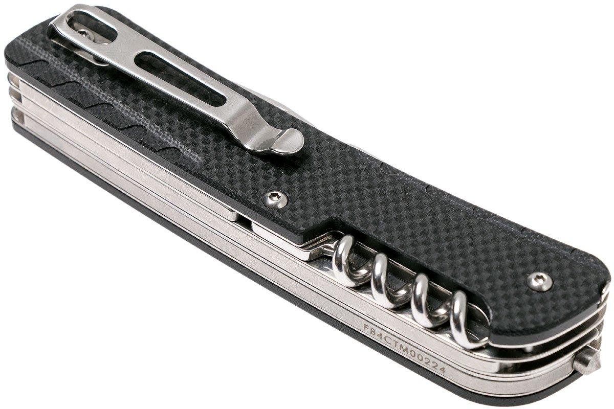 Ruike LD31-B Trekker pocket knife, black | Advantageously shopping at ...