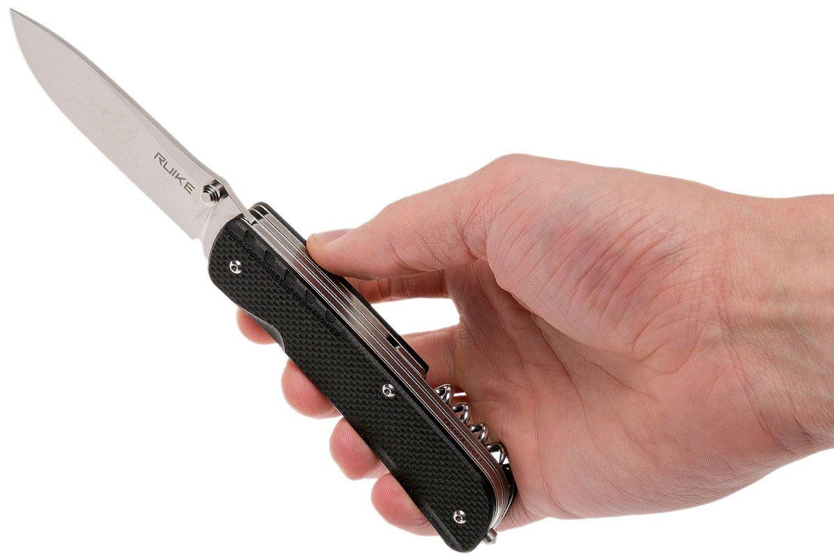 RUIKE LD32 Coltello Multifunzione Con Lama Di Bloccaggio – Compatto E Resistente Per Uso Quotidiano