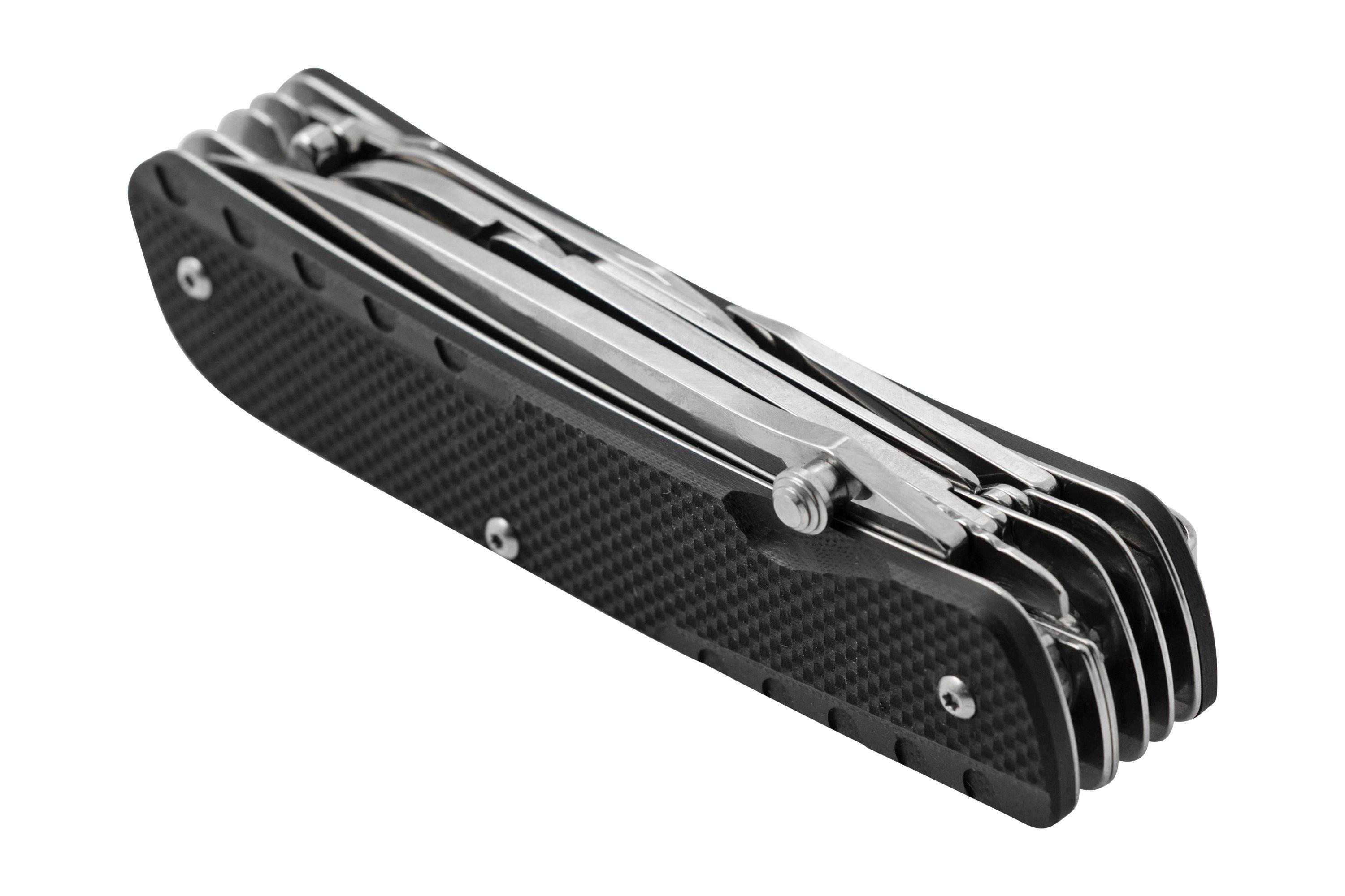 Ruike LD41-B Trekker pocket knife, black | Advantageously shopping at ...
