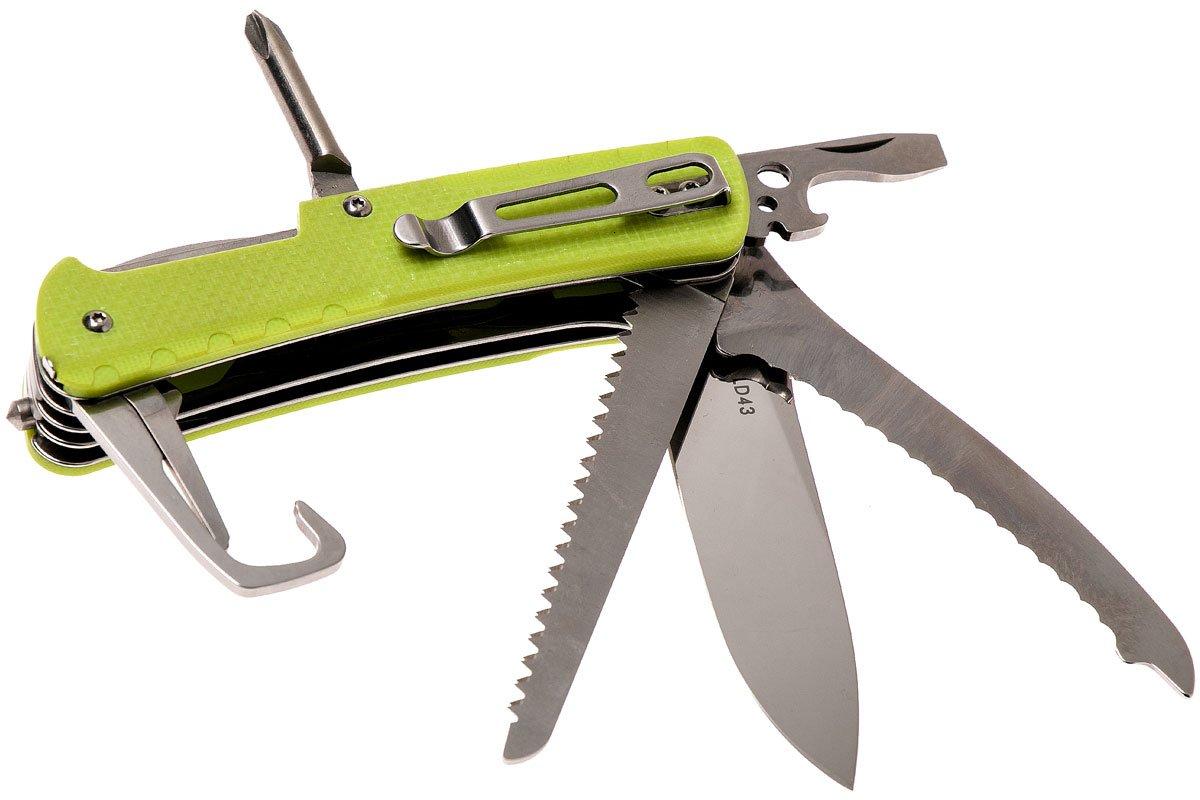  LD43 Trekker couteau de poche secours, vert | Achetez à prix .