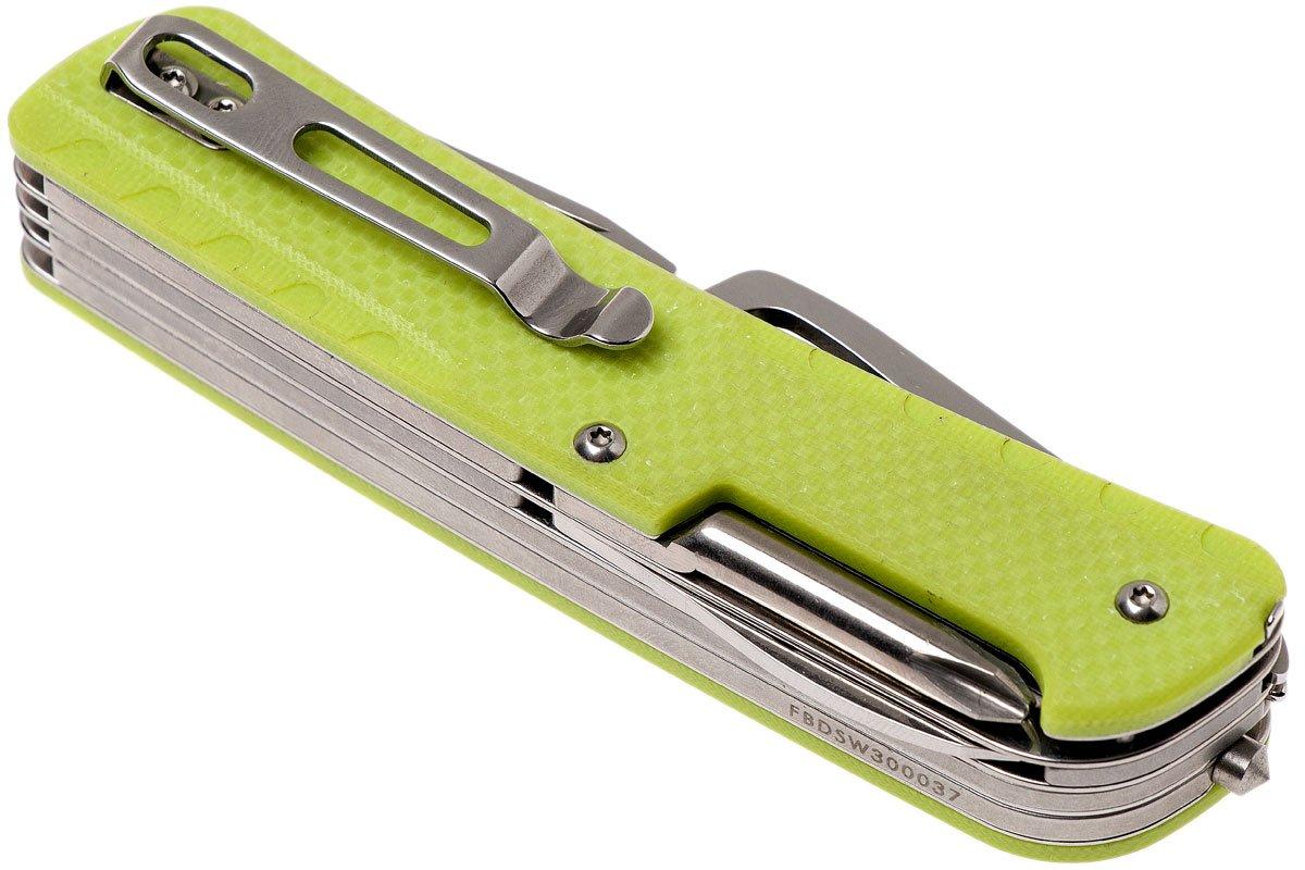  LD43 Trekker rescue pocket knife, green | Advantageously shopping .