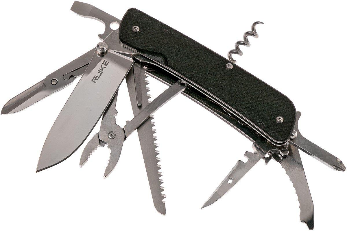 Ruike LD51-B Trekker Taschenmesser, schwarz | Günstiger shoppen bei ...