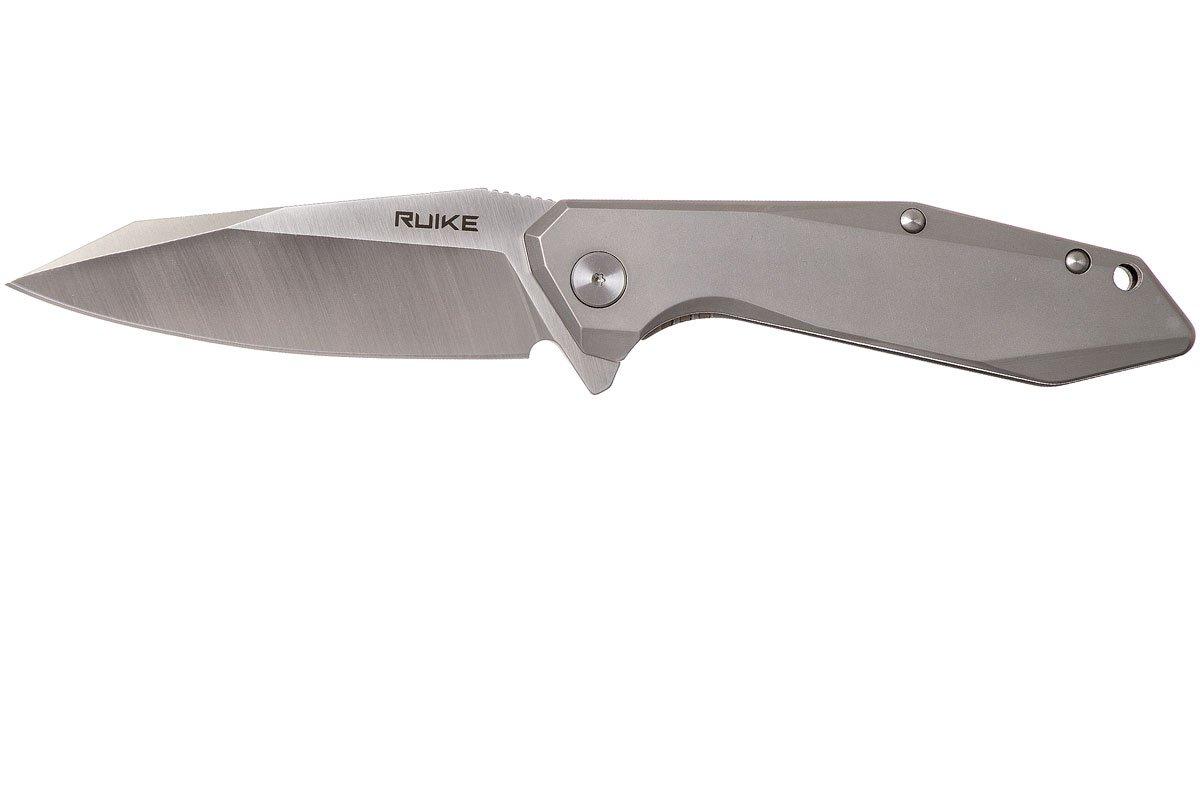 Ruike P135-SF pocket knife, Stonewashed finish | Advantageously ...
