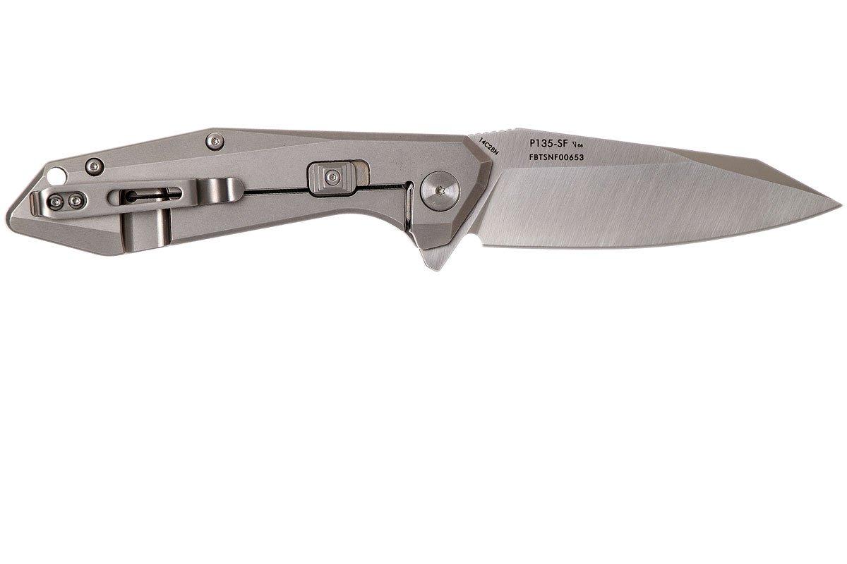 Ruike P135-SF pocket knife, Stonewashed finish | Advantageously ...