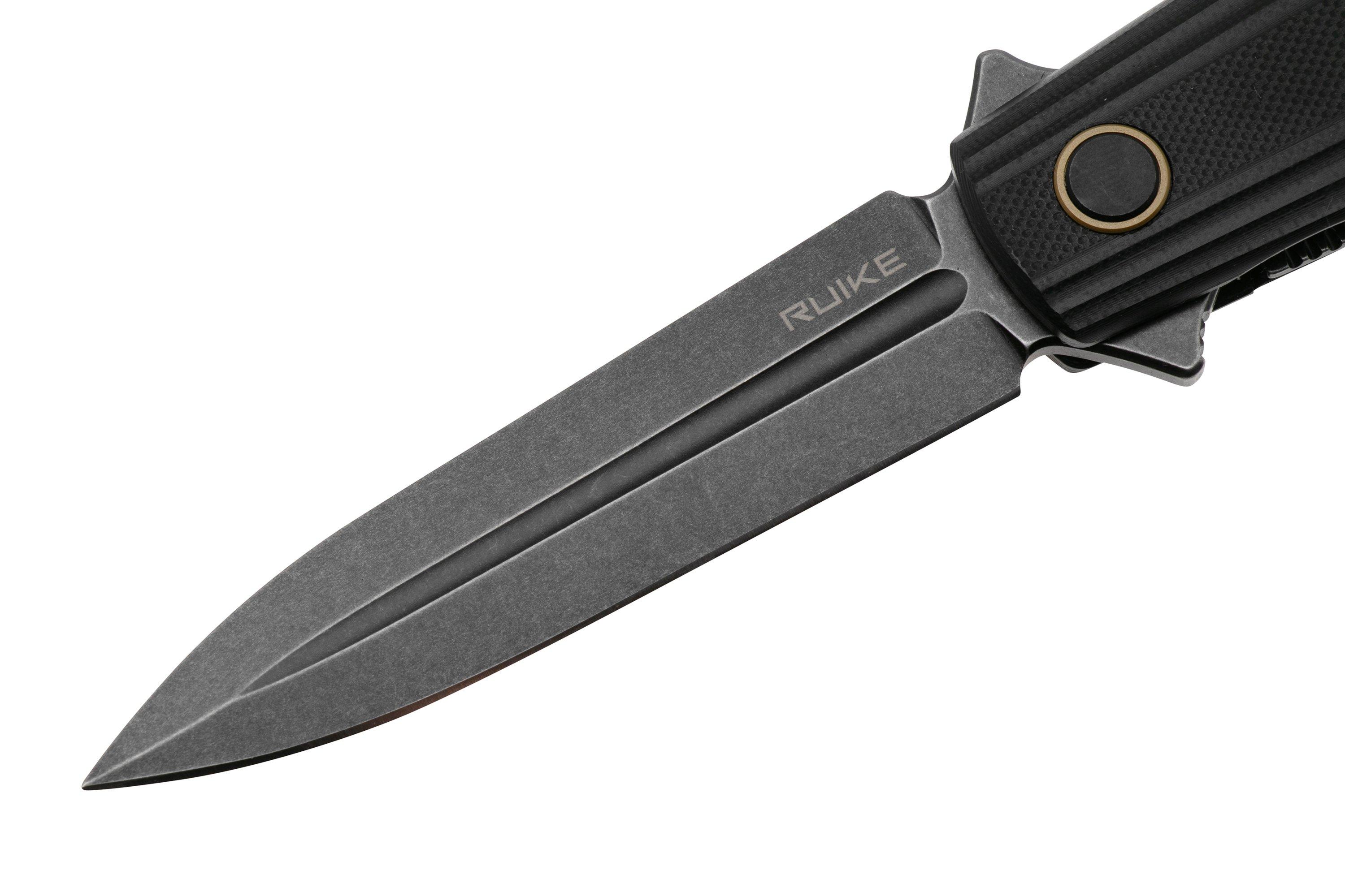 Ruike P188-B Blackwashed D2, Black G10, navaja | Compras con ventajas ...