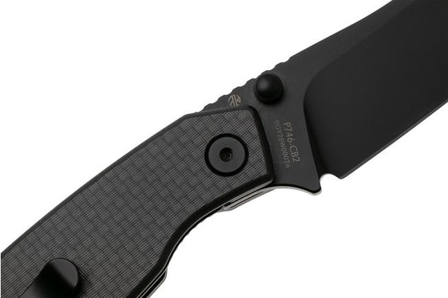 Afbeelding voor Ruike P746-CB2, Black 14C28N, Carbon Fiber G10 zakmes