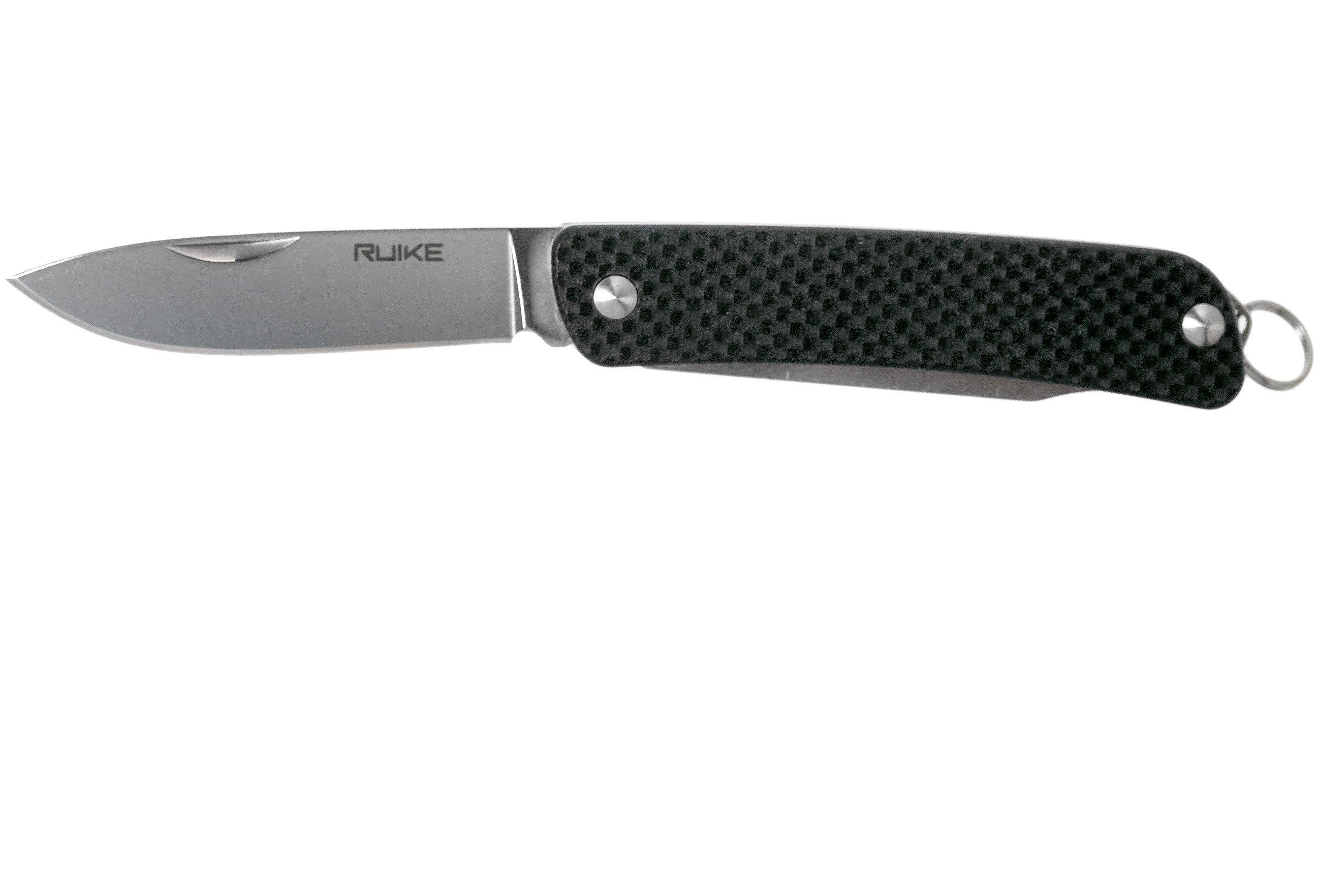 Ruike S21-B Black keychain pocket knife | Advantageously shopping at ...