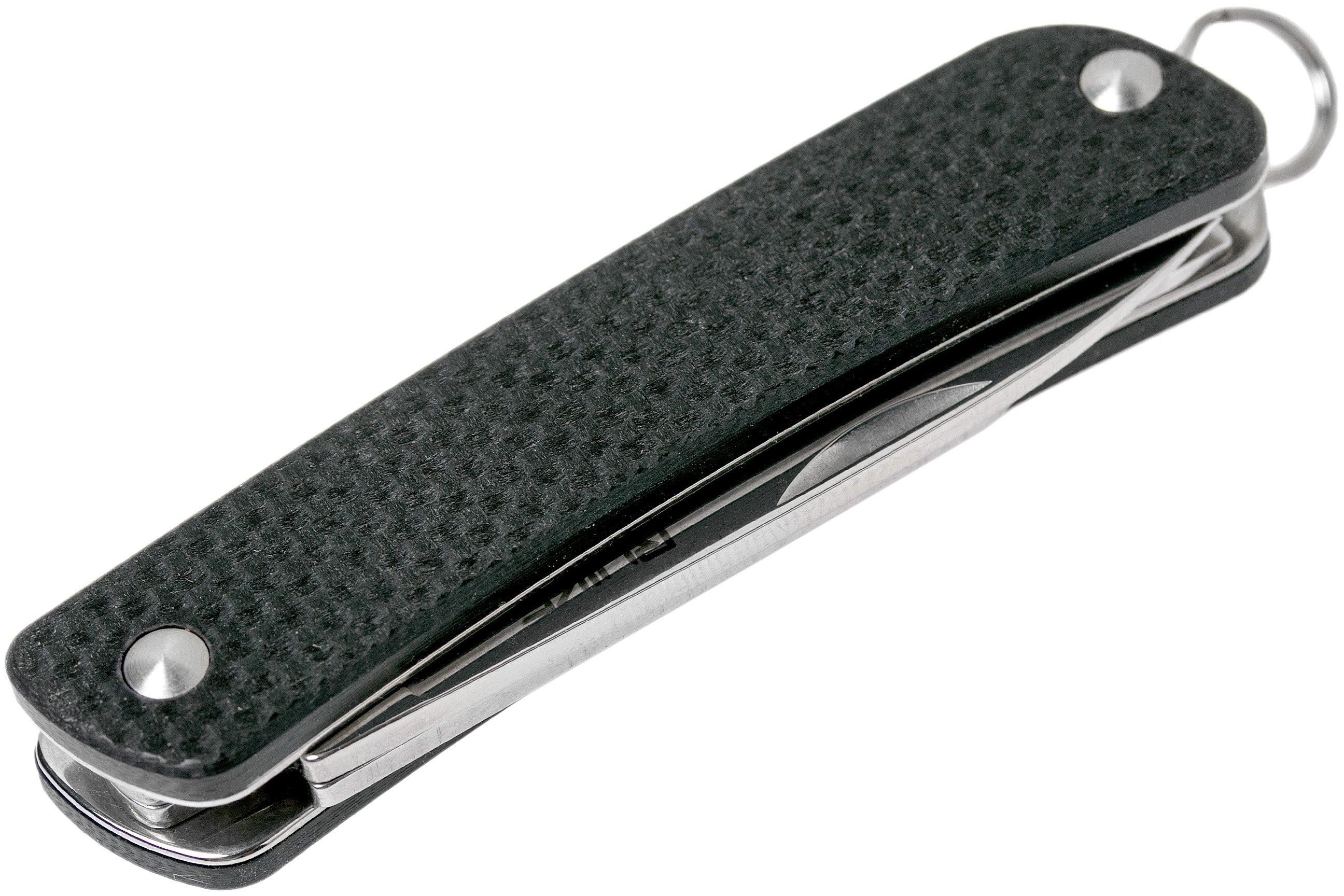 Ruike S21-B Black keychain pocket knife | Advantageously shopping at ...