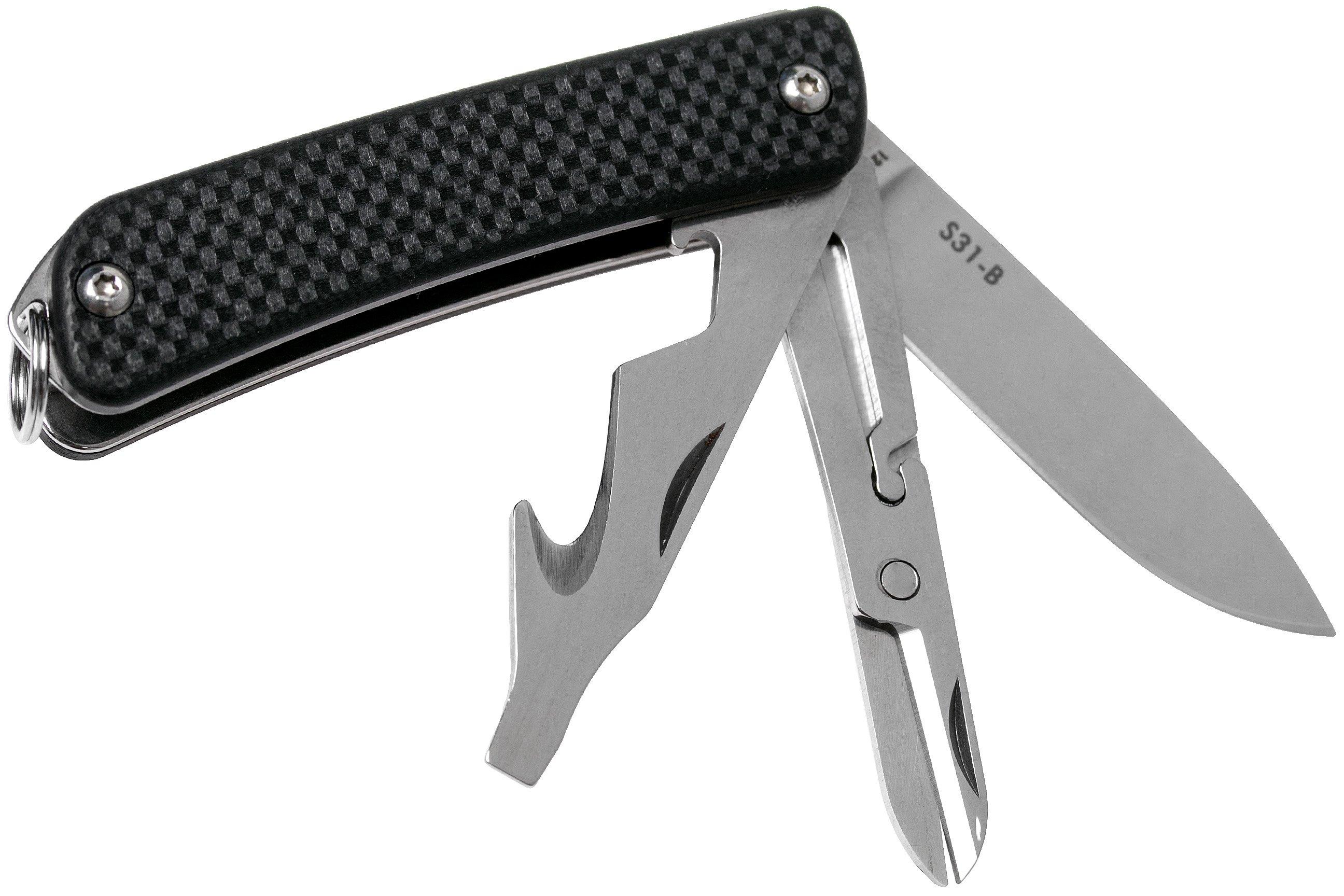 Ruike S31-B Black sleutelhangerzakmes | Voordelig kopen bij ...
