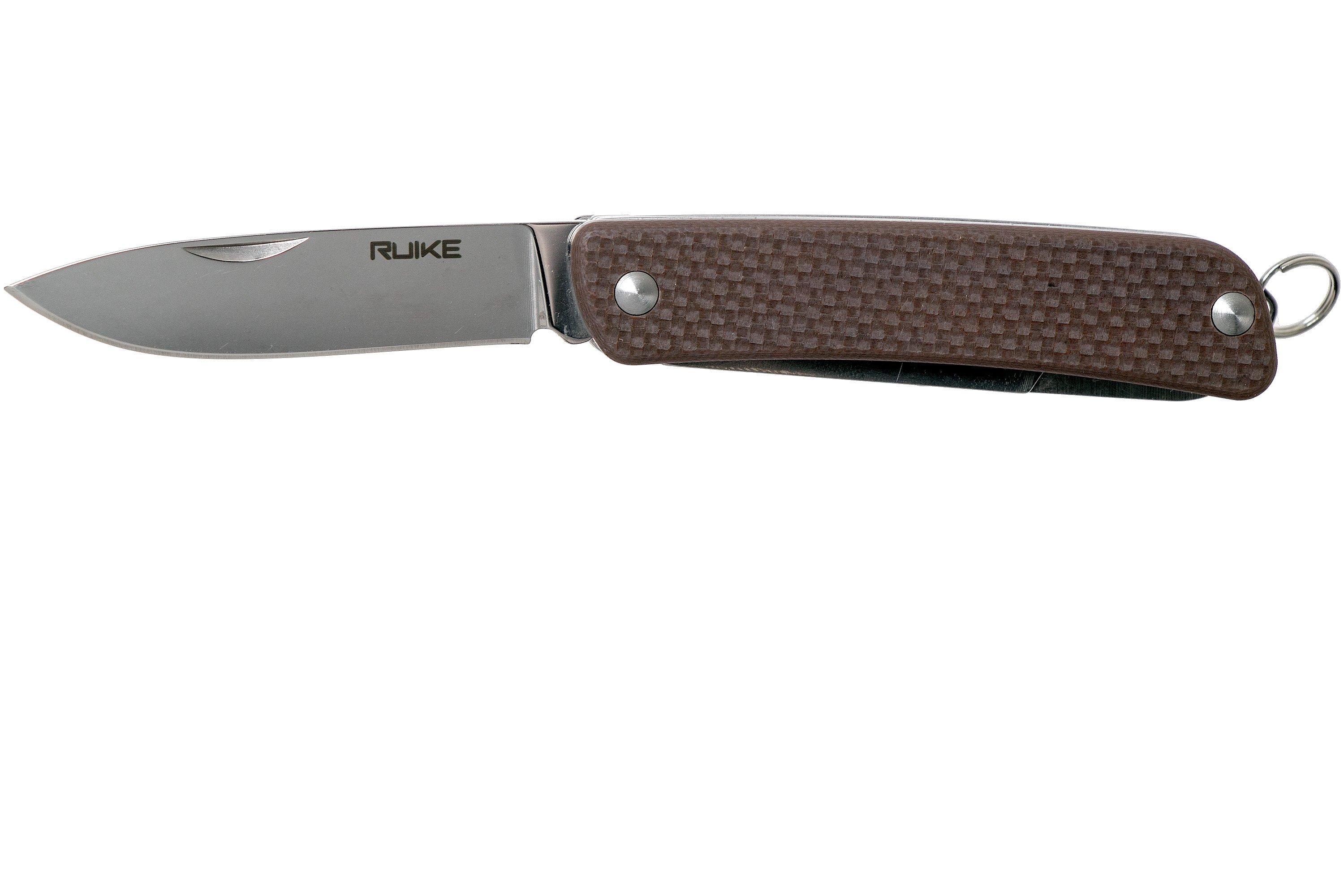 Ruike S31-N Brown sleutelhangerzakmes | Voordelig kopen bij ...