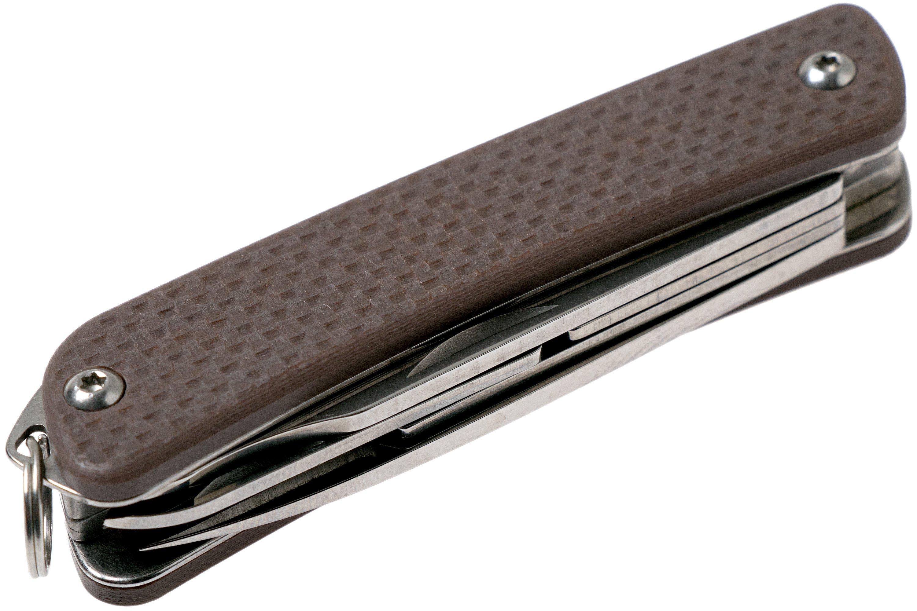 Ruike S31-N Brown keychain pocket knife | Advantageously shopping at ...