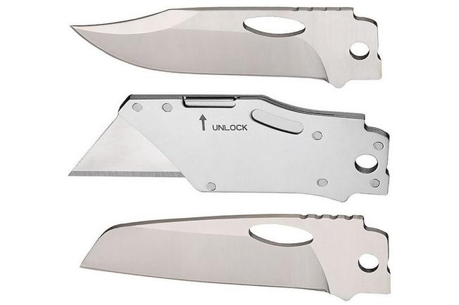Afbeelding voor Roxon Phantom BA030809 8Cr13MoV BA03 Clip Point Blade, BA08 Utility-Blade en BA09 Sheepsfoot Blade, 3 vervangbare lemmeten voor Phantom-systeem