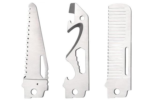 Afbeelding voor Roxon Phantom BA141517 8Cr13MoV BA14 Saw, BA15 Key Tool en BA17 Comb, 3 vervangbare tools voor Phantom-systeem