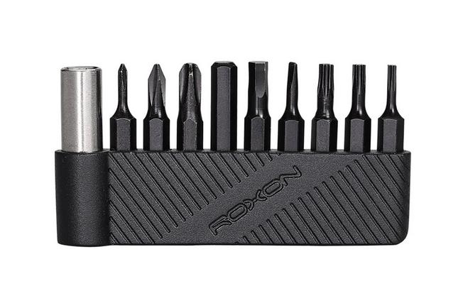 Bild für Roxon BITS01 9-teiliges Bit-Set mit magnetischem Verlängerungshalter für KS2E, H1, S802S, S803E, M2, M3 und S504G