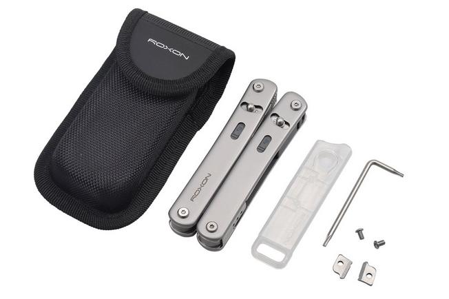 Afbeelding voor Roxon Flex Modular Multi-Tool S804 Stainless Steel, modulair multitool-frame zonder tools
