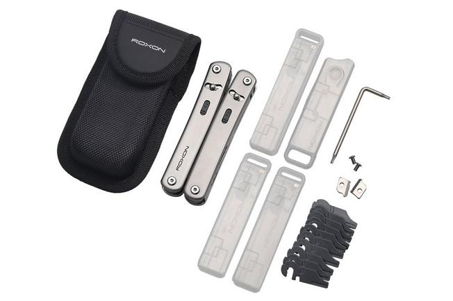 Afbeelding voor Roxon Flex Modular Multi-Tool S804G Stainless Steel, modulaire multitool