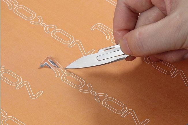 Afbeelding voor Roxon Flex FT02 Small Serrated Blade, Scalpel #3, Scalpel #4, Large Serrated Blade, 4 vervangbare tools voor Flex-systeem