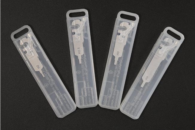 Afbeelding voor Roxon Flex FT06 2mm Hex Wrench, 2.5mm Hex Wrench, 3mm Hex Wrench, 4mm Hex Wrench, 4 vervangbare tools voor Flex-systeem