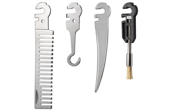 Afbeelding voor Roxon Flex FT08 Comb, Marlin Spike, Mini Brush, Hook, 4 vervangbare tools voor Flex-systeem