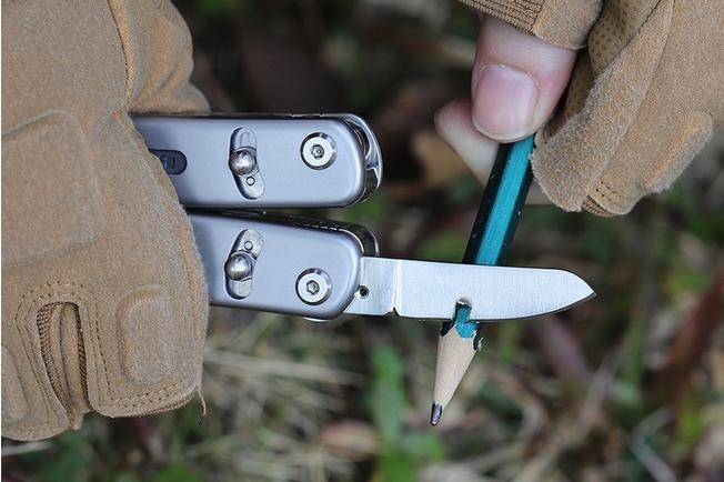 Afbeelding voor Roxon Flex FT12 Short Diamond File, Short Sheepsfoot Blade, Short Scissors, Bottle & Can Opener, 4 vervangbare tools voor Flex-systeem