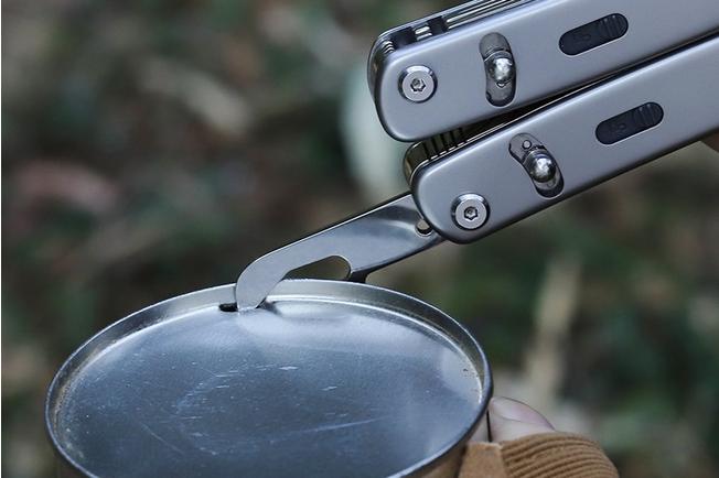 Afbeelding voor Roxon Flex FT12 Short Diamond File, Short Sheepsfoot Blade, Short Scissors, Bottle & Can Opener, 4 vervangbare tools voor Flex-systeem