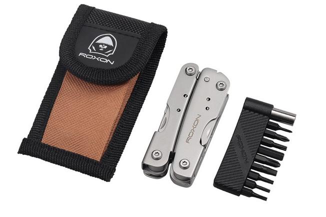 Afbeelding voor Roxon Mini Multi-Tool M2 Stainless Steel, sleutelhanger multitool