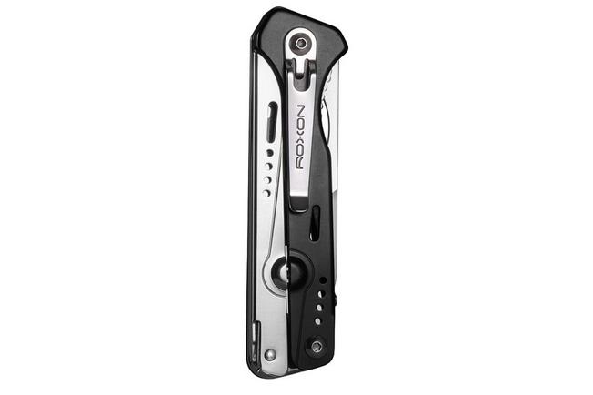 Afbeelding voor Roxon Knife-Scissor S501U Satin 8Cr13MoV, Black G10, zakmes met schaar
