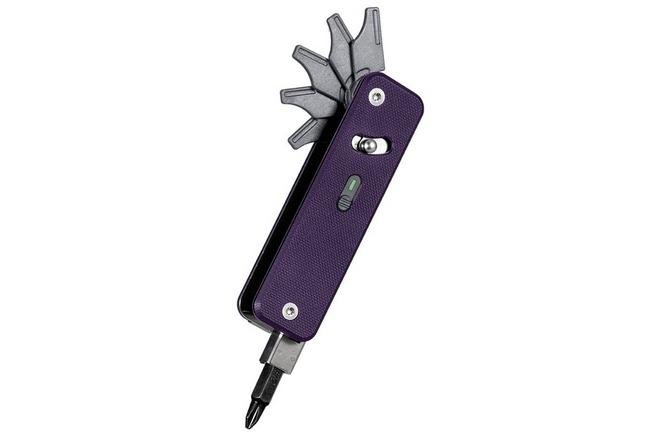 Afbeelding voor Roxon Flex Companion S503-PU Purple G10, modulair multitool-frame zonder tools