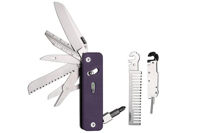 Afbeelding voor Roxon Flex Companion S503G-PU Purple G10, modulaire multitool