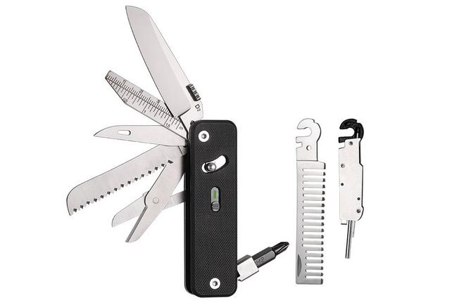 Afbeelding voor Roxon Flex Companion S503G Black G10, modulaire multitool