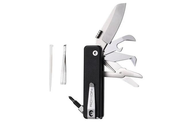 Afbeelding voor Roxon Flex Mini Companion S504G Black G10, modulaire multitool