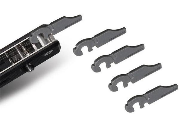 Afbeelding voor Roxon Flex Mini Companion S504 Black G10, modulair multitool-frame zonder tools
